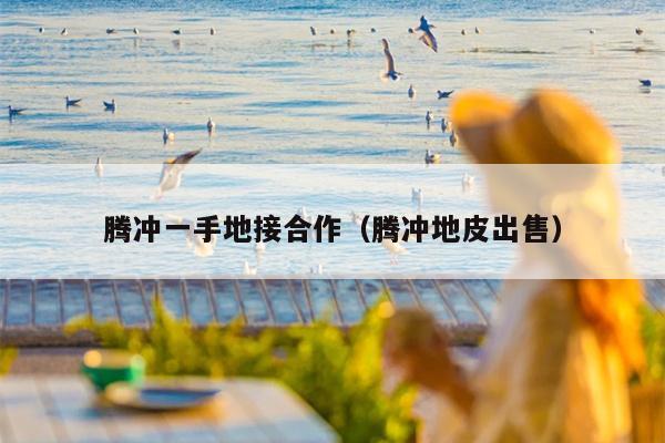 腾冲一手地接合作（腾冲地皮出售）
