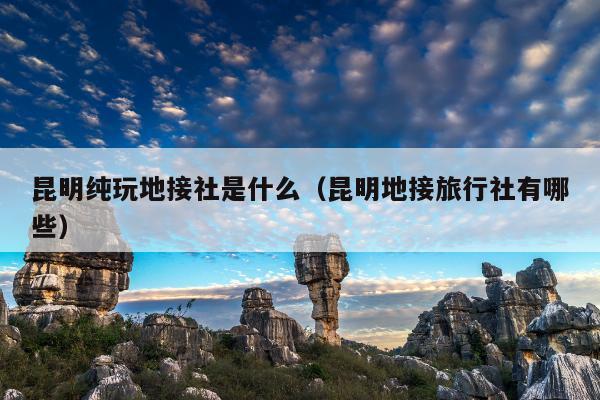 昆明纯玩地接社是什么（昆明地接旅行社有哪些）