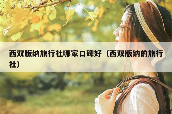 西双版纳旅行社哪家口碑好（西双版纳的旅行社）