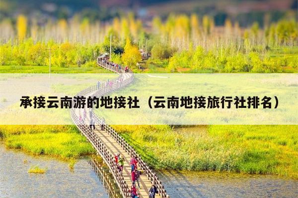 承接云南游的地接社（云南地接旅行社排名）