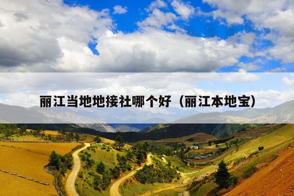 丽江当地地接社哪个好（丽江本地宝）