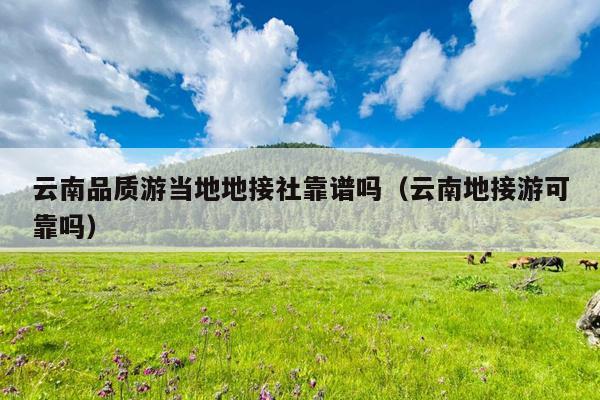 云南品质游当地地接社靠谱吗（云南地接游可靠吗）