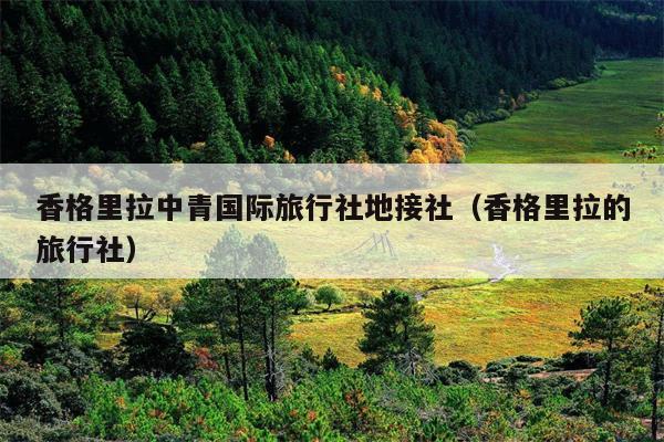 香格里拉中青国际旅行社地接社（香格里拉的旅行社）
