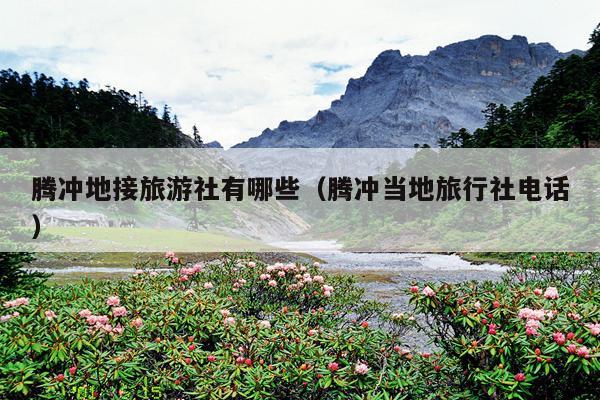 腾冲地接旅游社有哪些（腾冲当地旅行社电话）