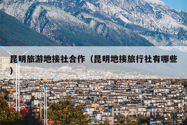 昆明旅游地接社合作（昆明地接旅行社有哪些）