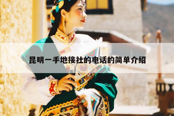 昆明一手地接社的电话的简单介绍