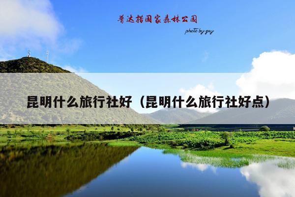 昆明什么旅行社好（昆明什么旅行社好点）