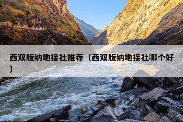 西双版纳地接社推荐（西双版纳地接社哪个好）