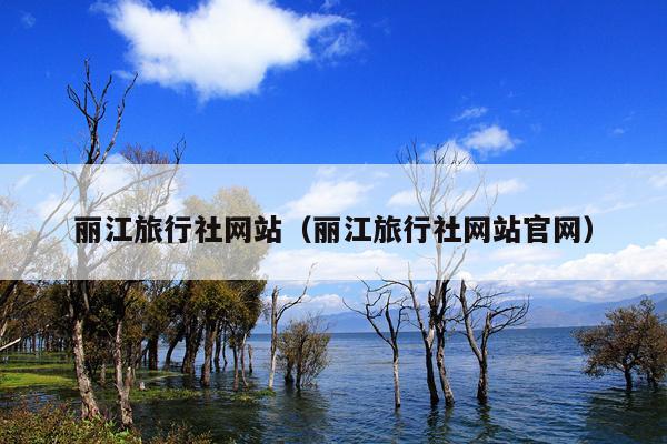 丽江旅行社网站（丽江旅行社网站官网）