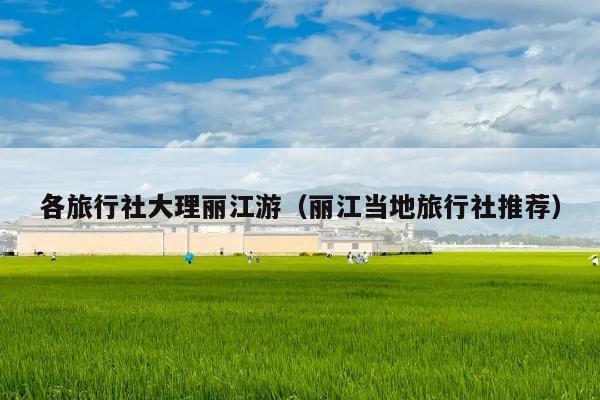 各旅行社大理丽江游（丽江当地旅行社推荐）