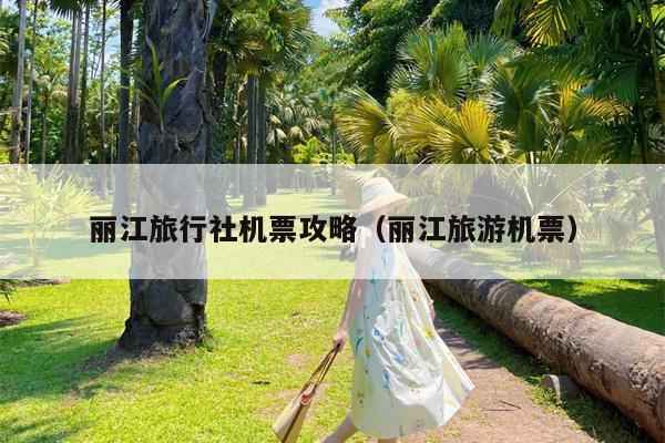 丽江旅行社机票攻略（丽江旅游机票）