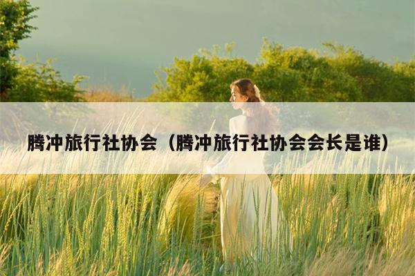 腾冲旅行社协会（腾冲旅行社协会会长是谁）