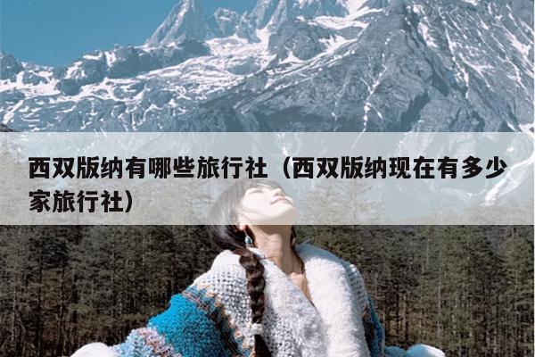 西双版纳有哪些旅行社（西双版纳现在有多少家旅行社）