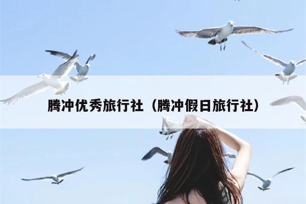腾冲优秀旅行社（腾冲假日旅行社）