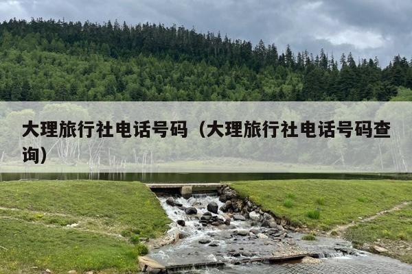 大理旅行社电话号码（大理旅行社电话号码查询）