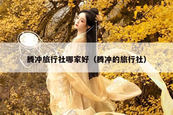 腾冲旅行社哪家好（腾冲的旅行社）