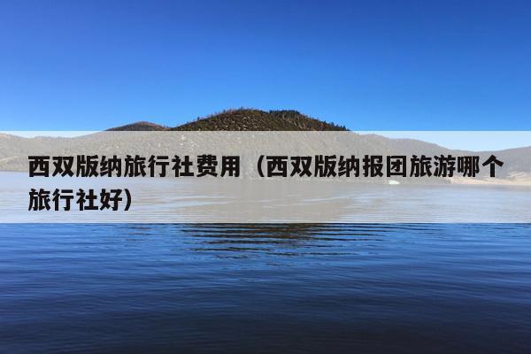 西双版纳旅行社费用（西双版纳报团旅游哪个旅行社好）