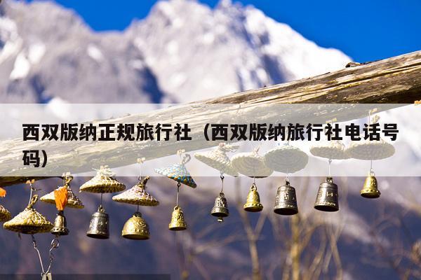 西双版纳正规旅行社（西双版纳旅行社电话号码）