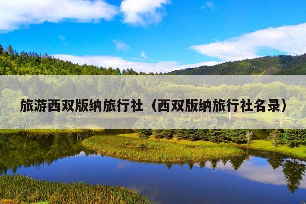 旅游西双版纳旅行社（西双版纳旅行社名录）
