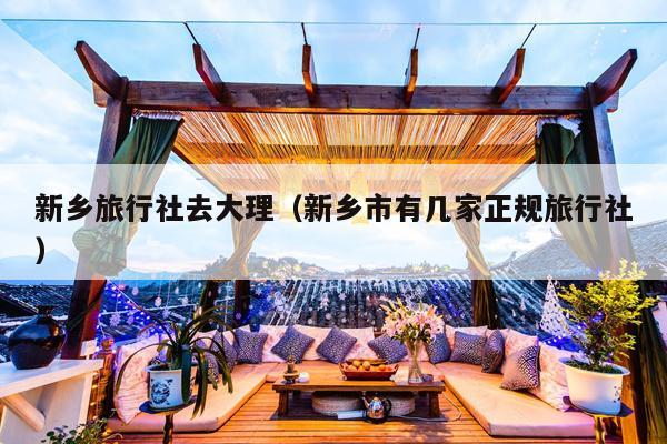 新乡旅行社去大理（新乡市有几家正规旅行社）