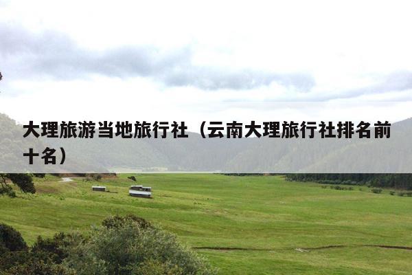 大理旅游当地旅行社（云南大理旅行社排名前十名）