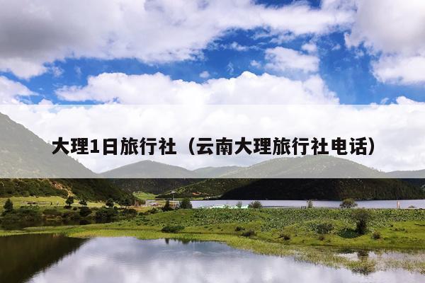 大理1日旅行社（云南大理旅行社电话）