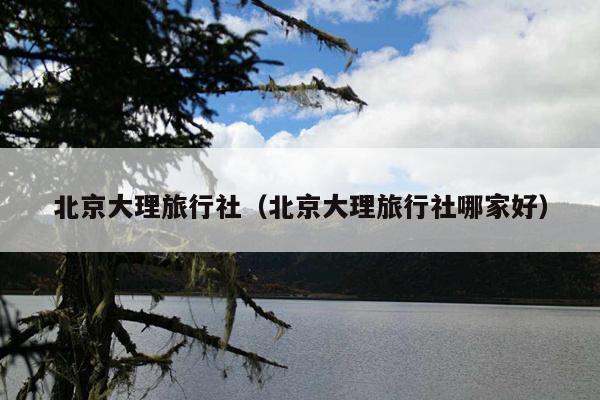 北京大理旅行社（北京大理旅行社哪家好）